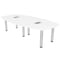 Skutchi Designs 45 in W, 96 in L, 29 in H, Engineered Wood Top, White H-ABOT-46X93-PT-09-EL - alternate 1